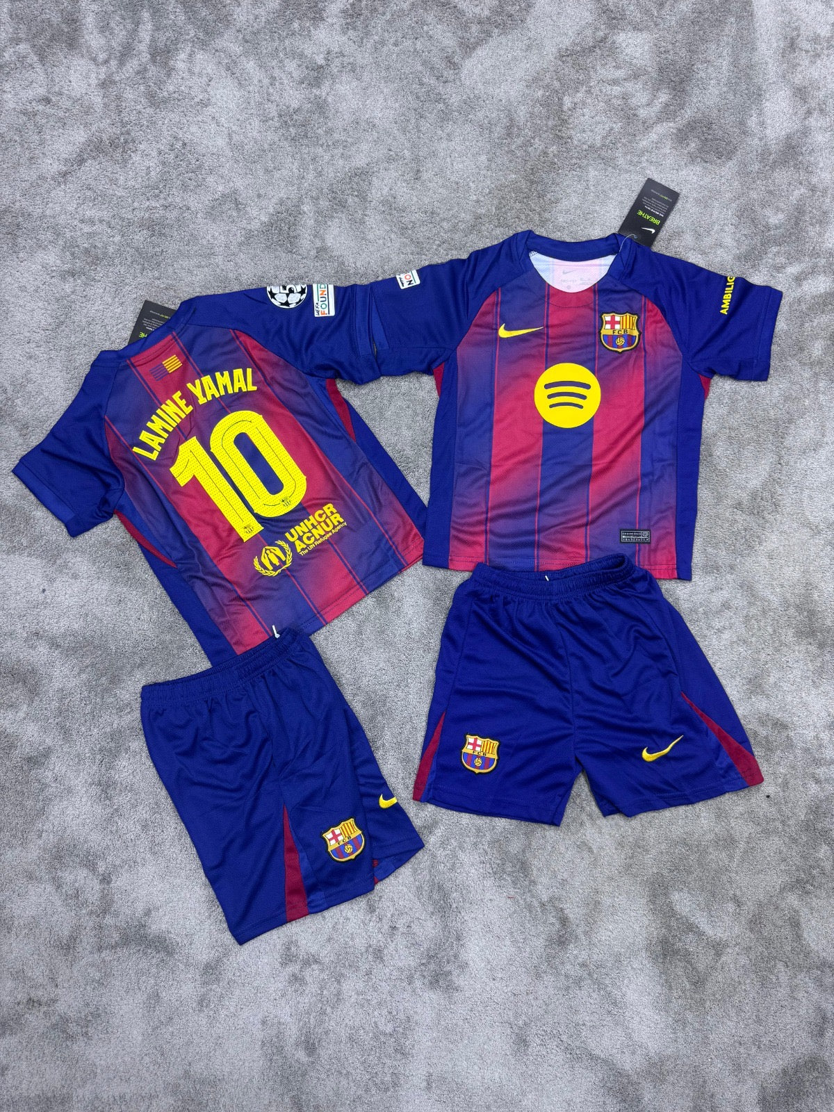 Conjunto del fc Barcelona lamine yamal “niños”