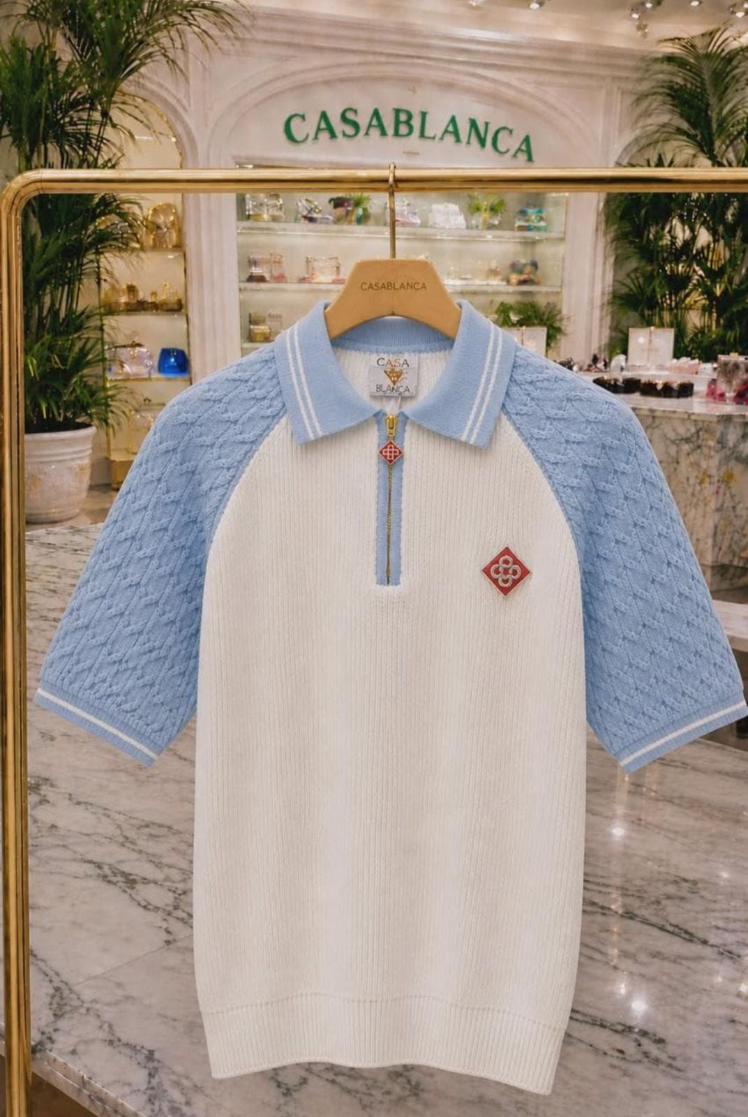 Camiseta Casablanca, azul