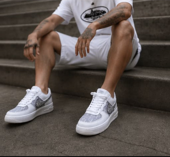 Conjunto corteiz con zapatillas Air Force dior
