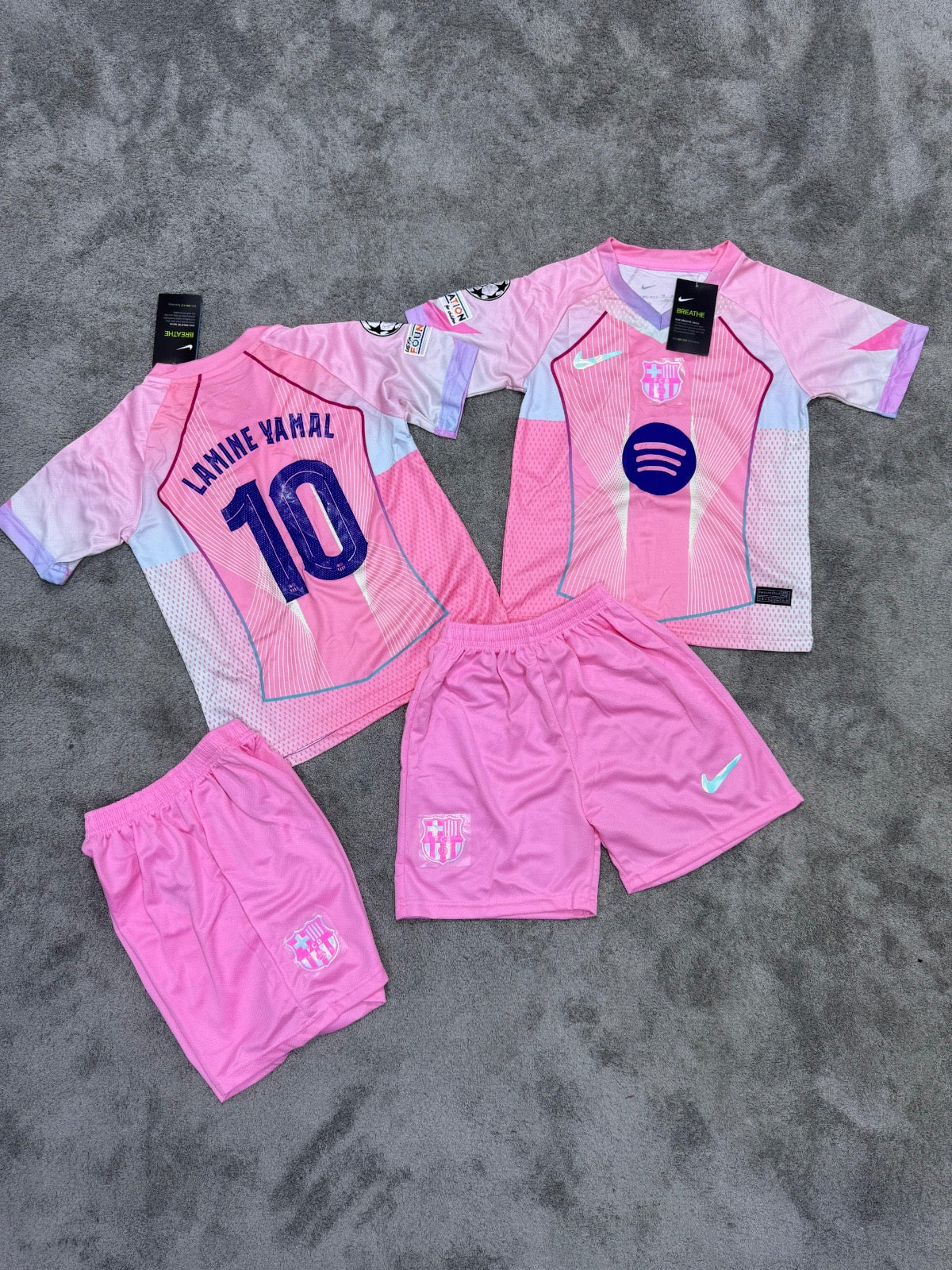 Conjunto del fc Barcelona lamine yamal “niños”