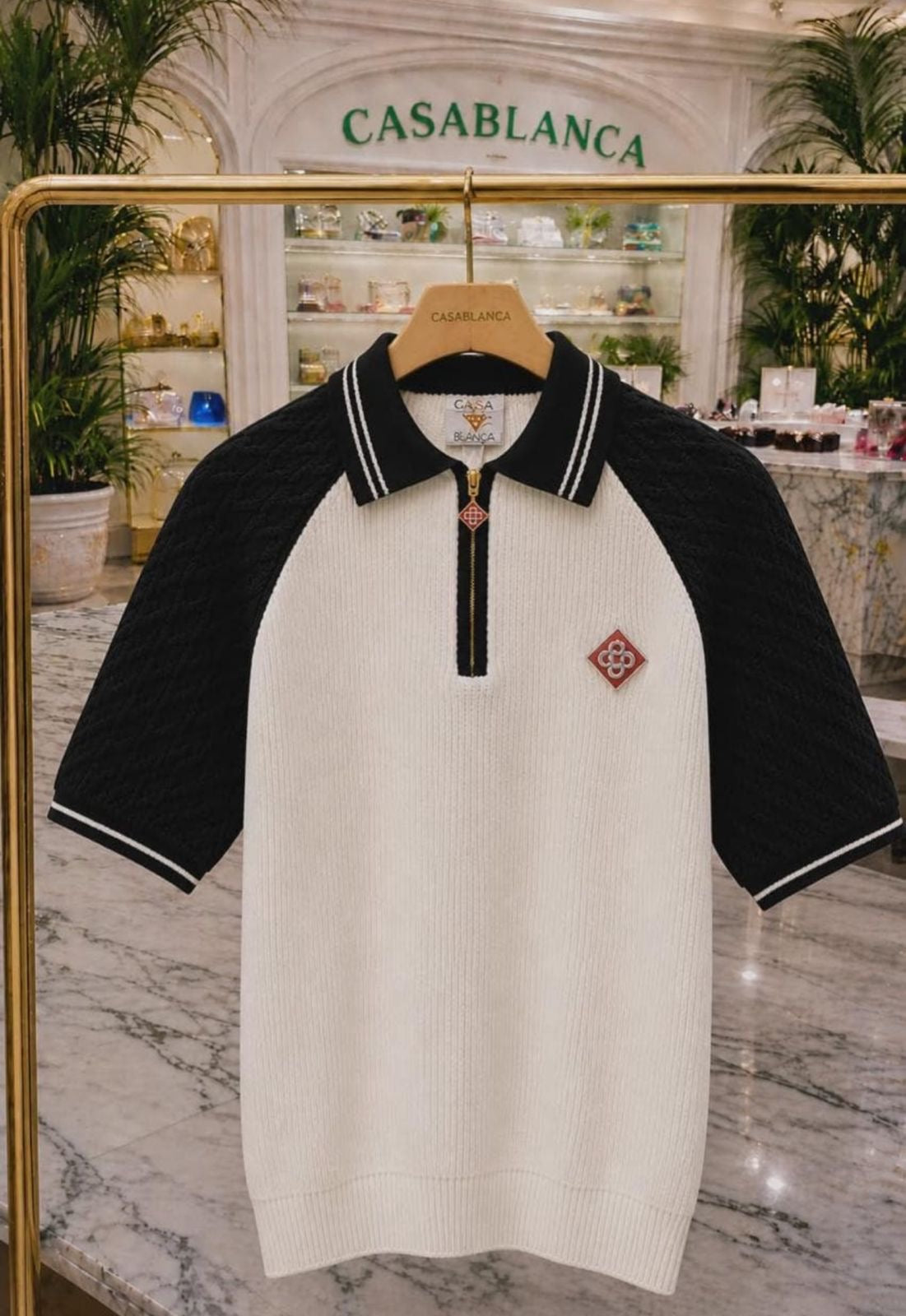 Camiseta Casablanca, negra