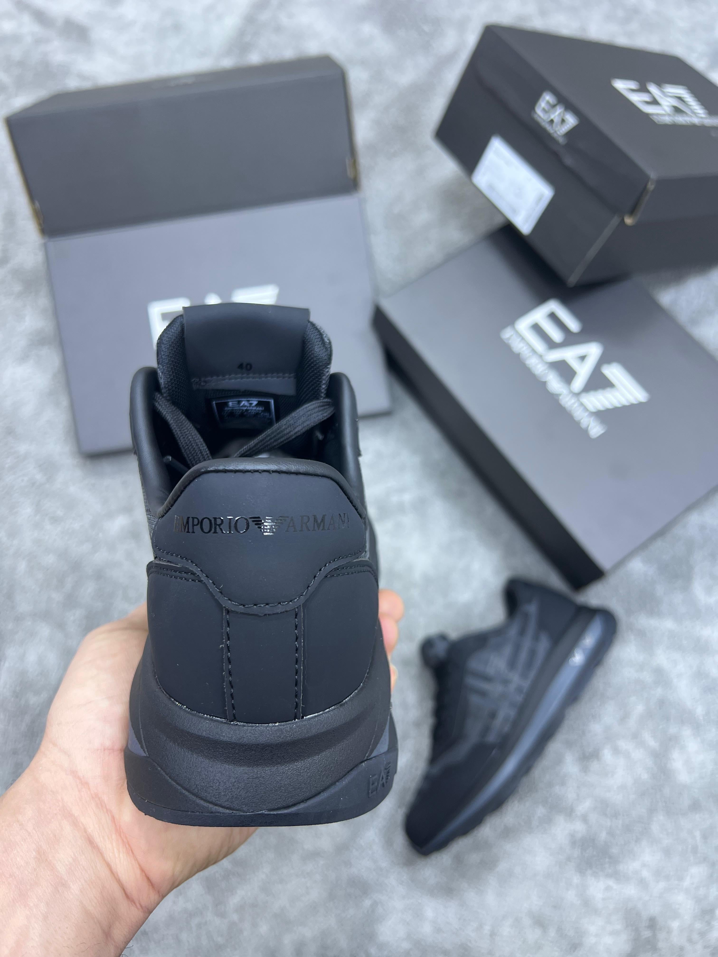 Zapatillas empori Armani negras