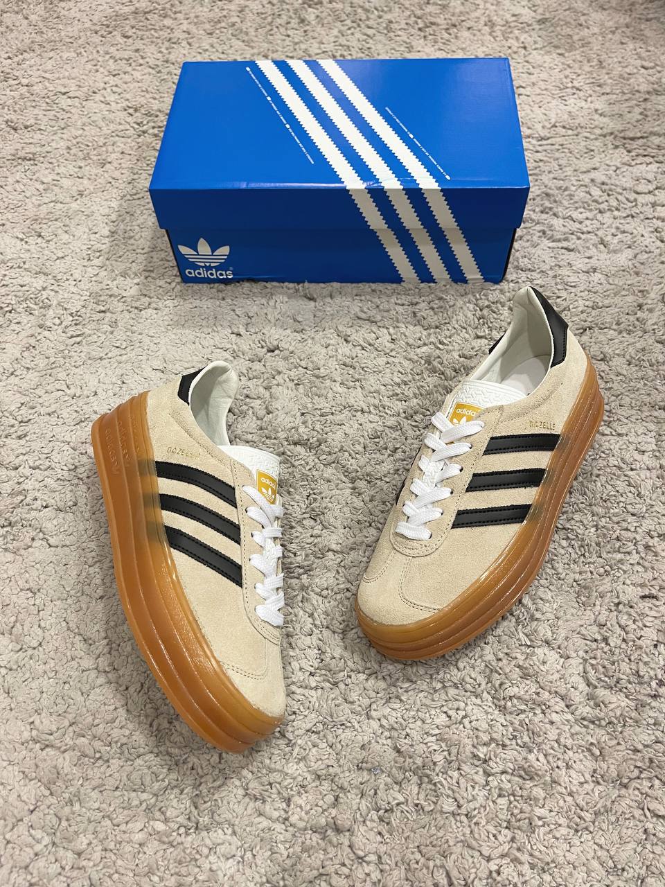 ADIDAS GAZELLE suela alta