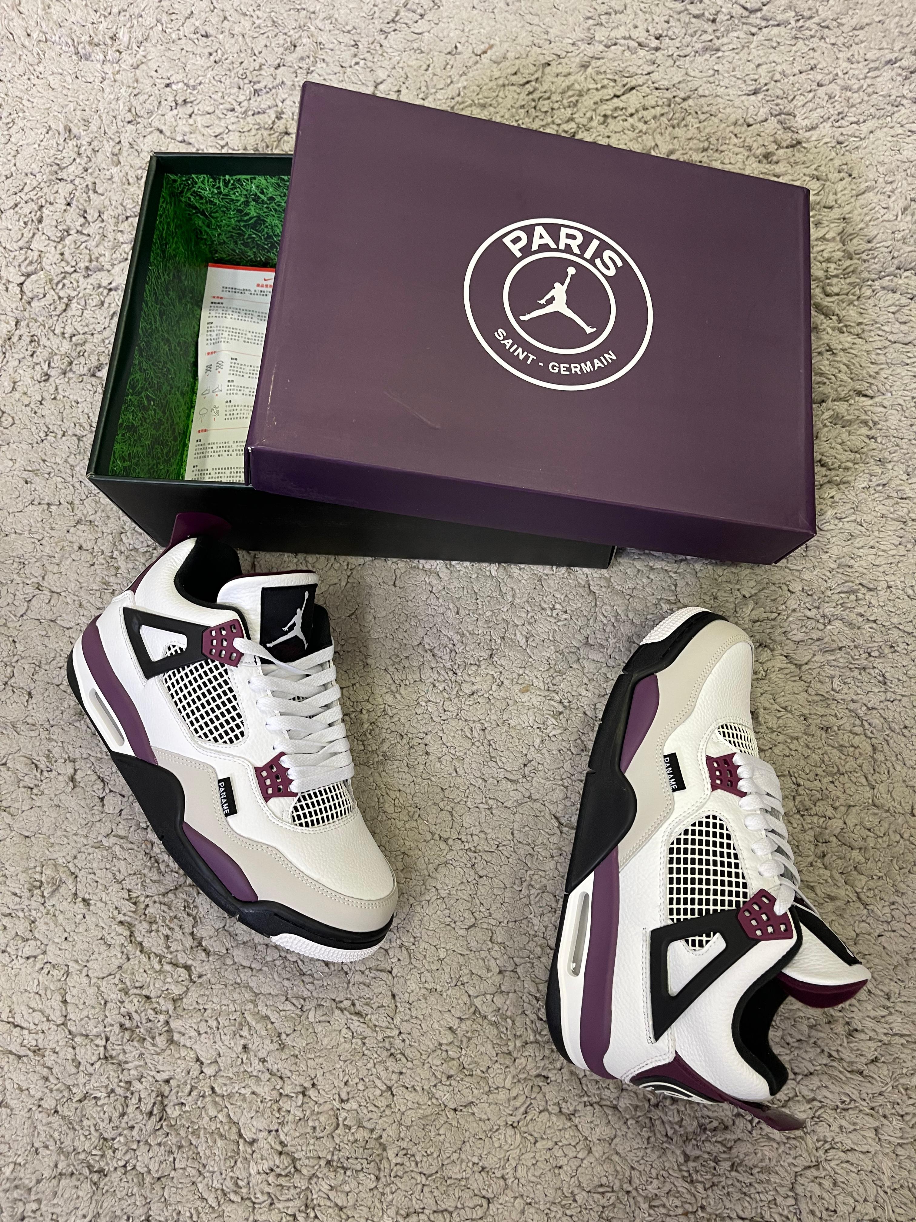 Jordan retro 4 "psg max calidad "