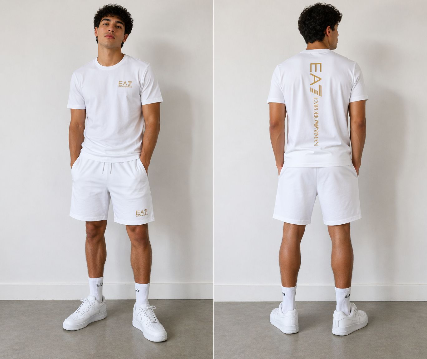 Conjunto verano Armani blanco