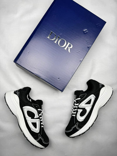 Zapatillas Dior B30 negro y blanco