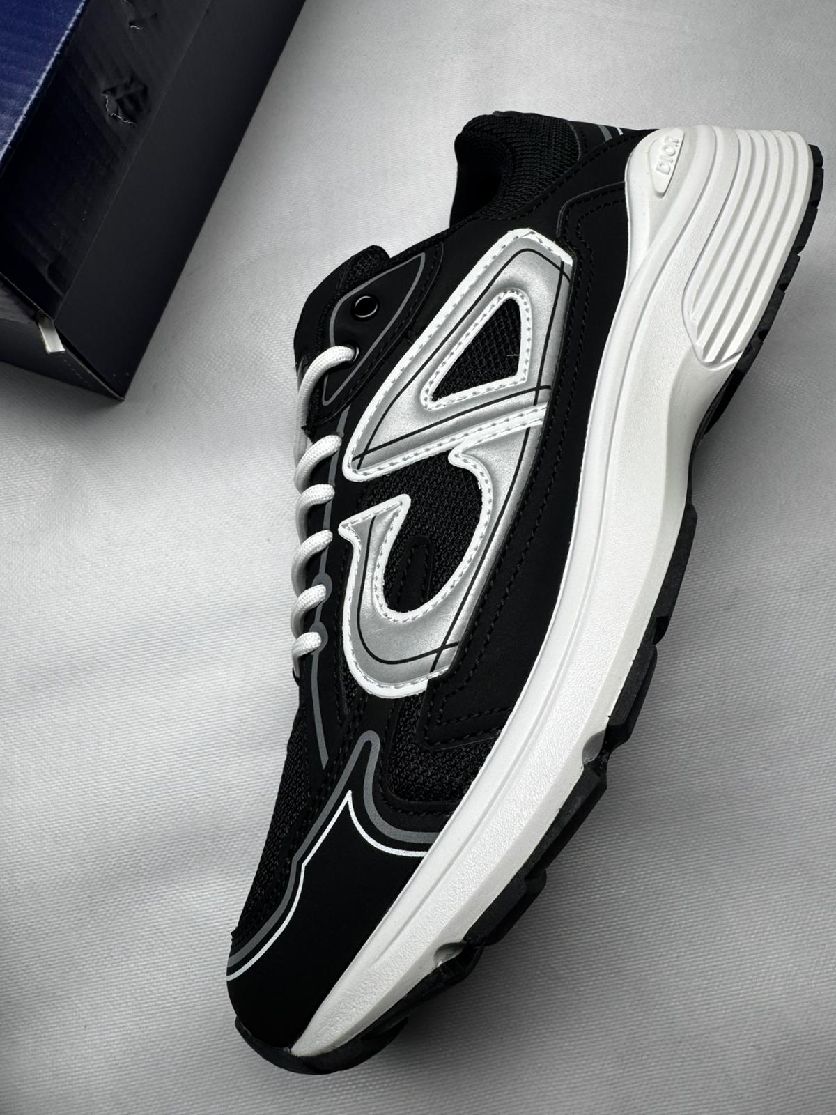 Zapatillas Dior B30 negro y blanco