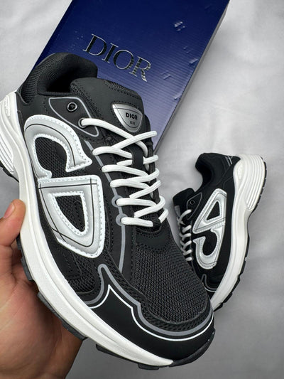 Zapatillas Dior B30 negro y blanco