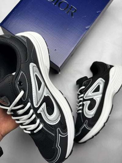 Zapatillas Dior B30 negro y blanco