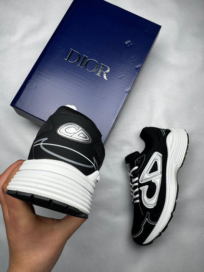 Zapatillas Dior B30 negro y blanco