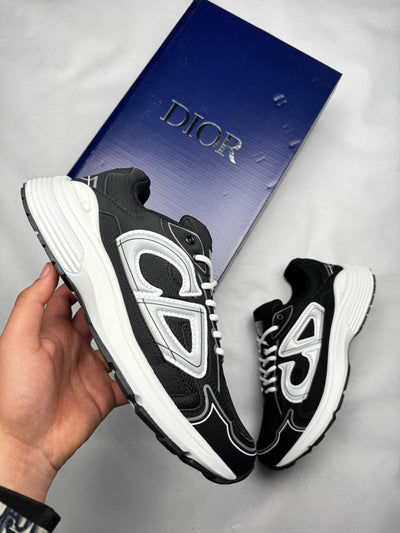 Zapatillas Dior B30 negro y blanco