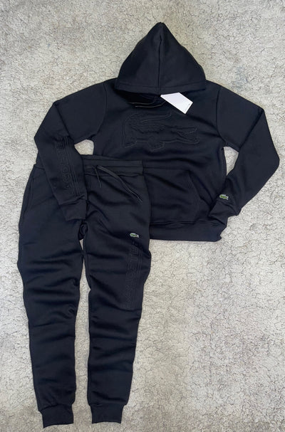 Chándal Lacoste negro
